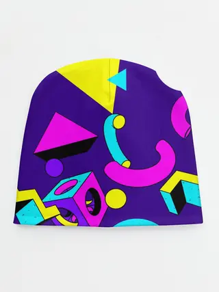 Детская шапка / Геометрические фигуры