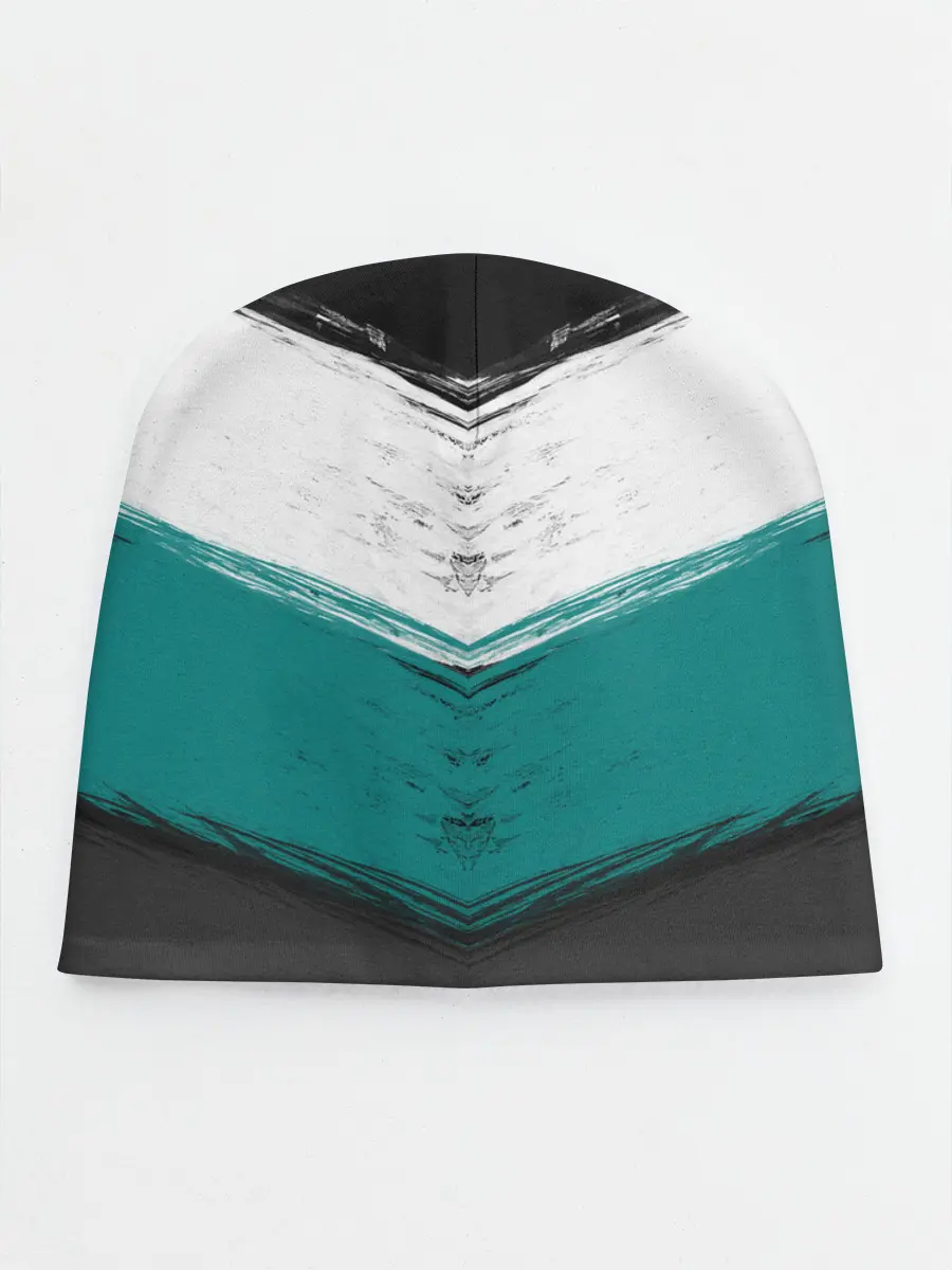 Детская шапка / Полосатый абстрактный принт