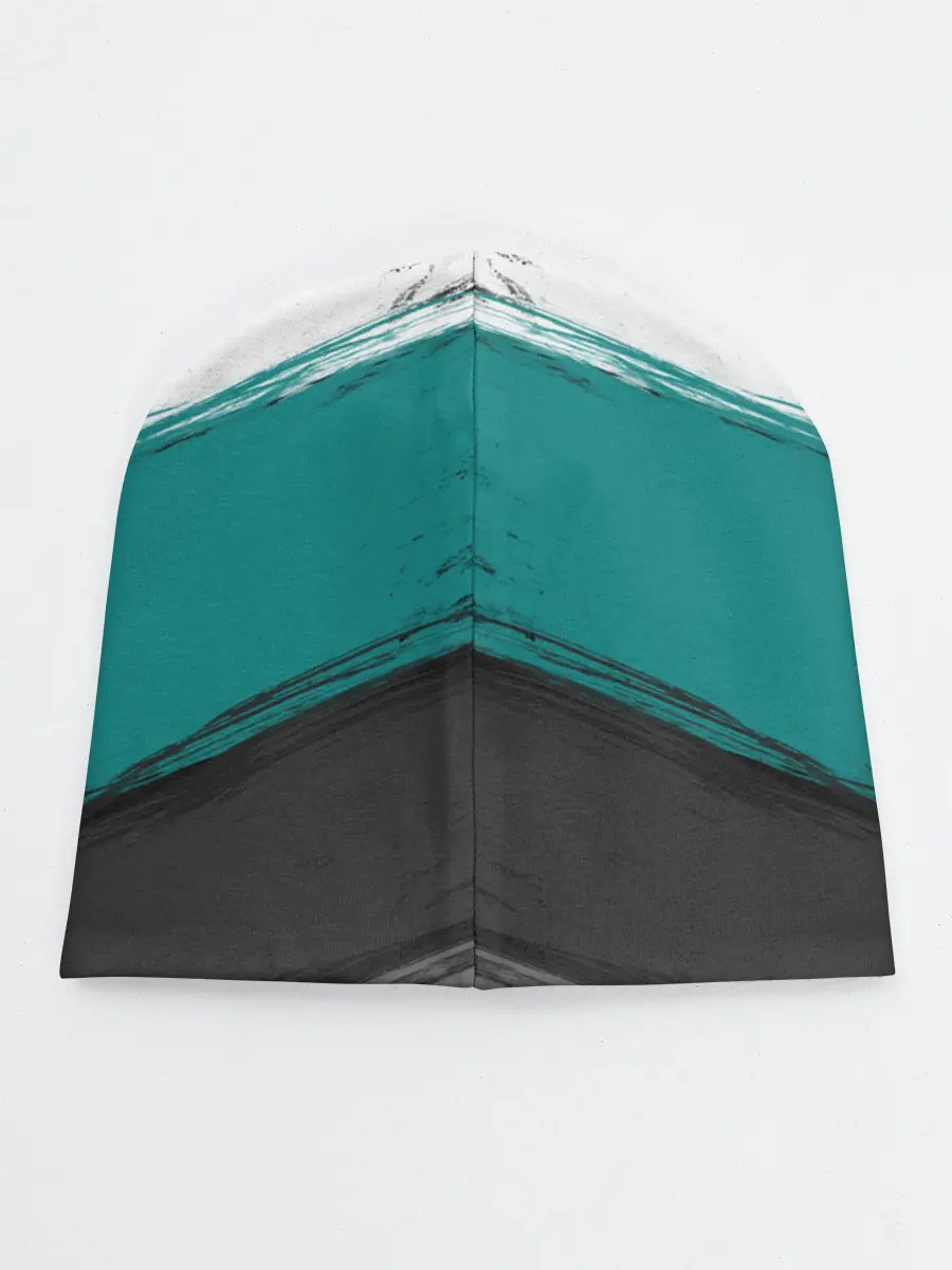 Детская шапка / Полосатый абстрактный принт