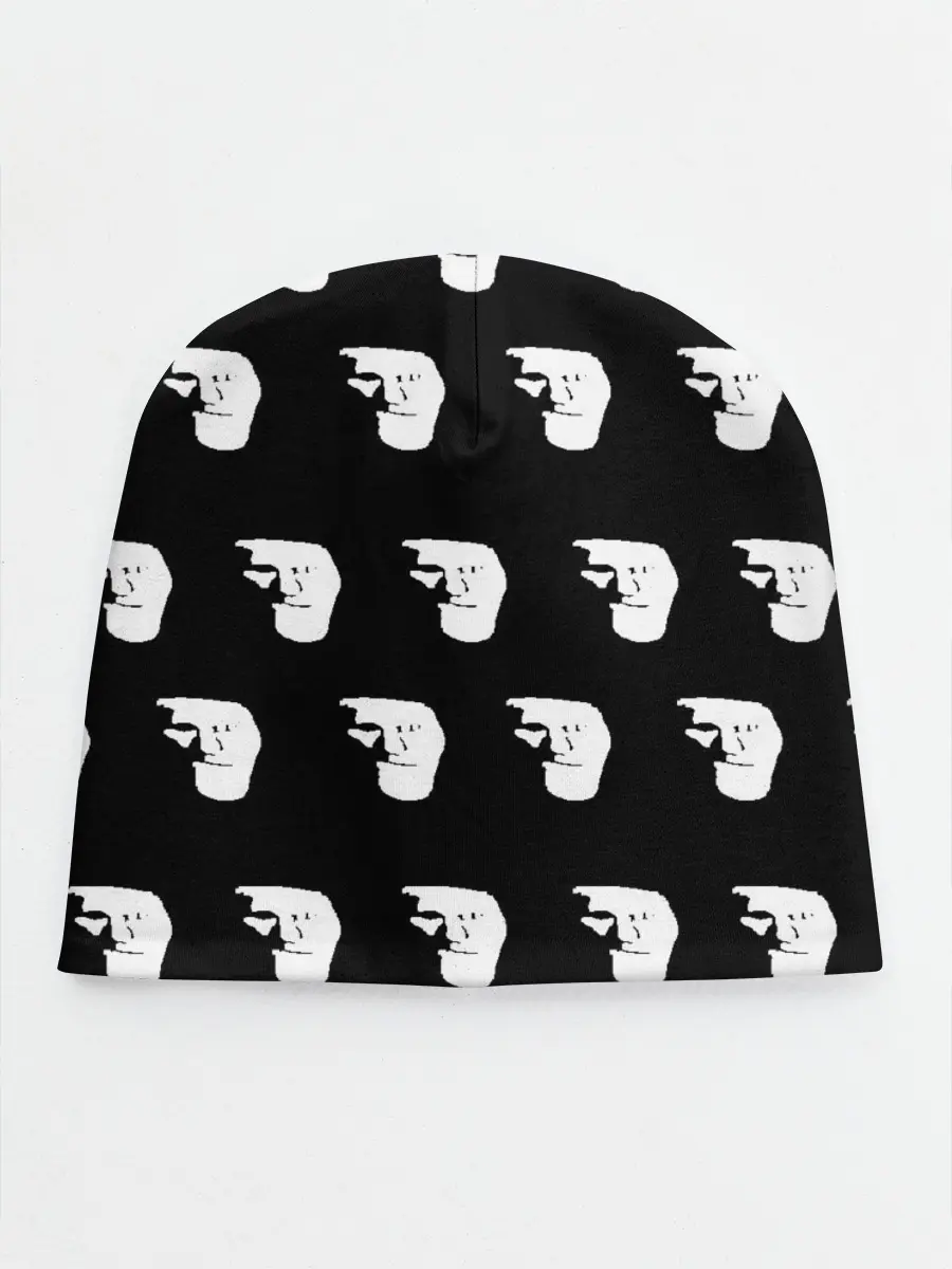 Детская шапка / Dark trollface