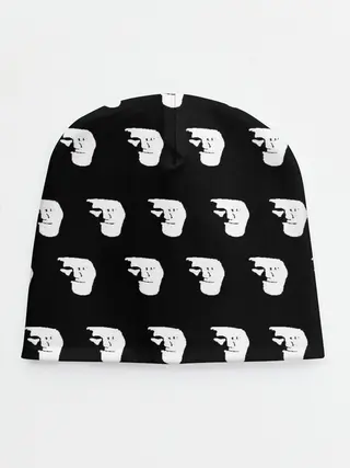 Детская шапка / Dark trollface