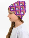 Детская шапка / Шотландка / Plaid