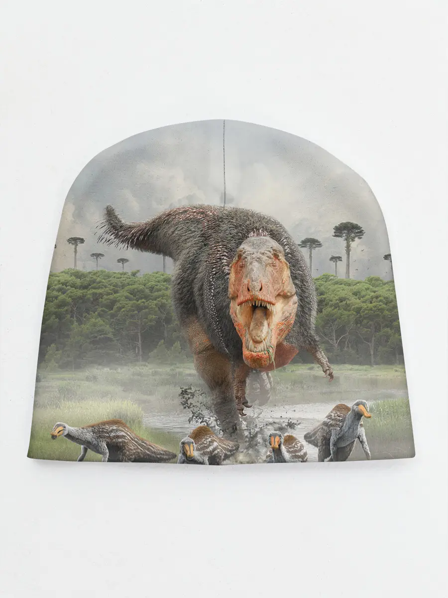 Детская шапка / Т-Рекс | Динозавр | Dino