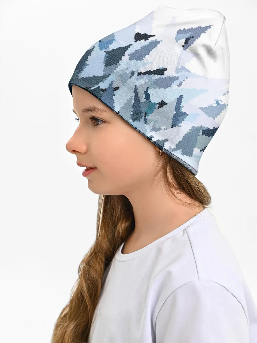 Детская шапка / Абстрактная мазаика витраж