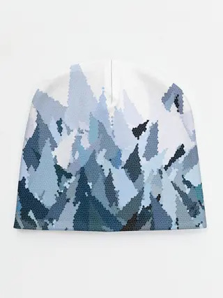 Детская шапка / Абстрактная мазаика витраж