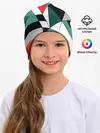 Детская шапка / Абстрактный геометрический