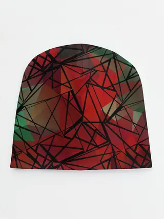 Детская шапка / Абстрактный геометрический