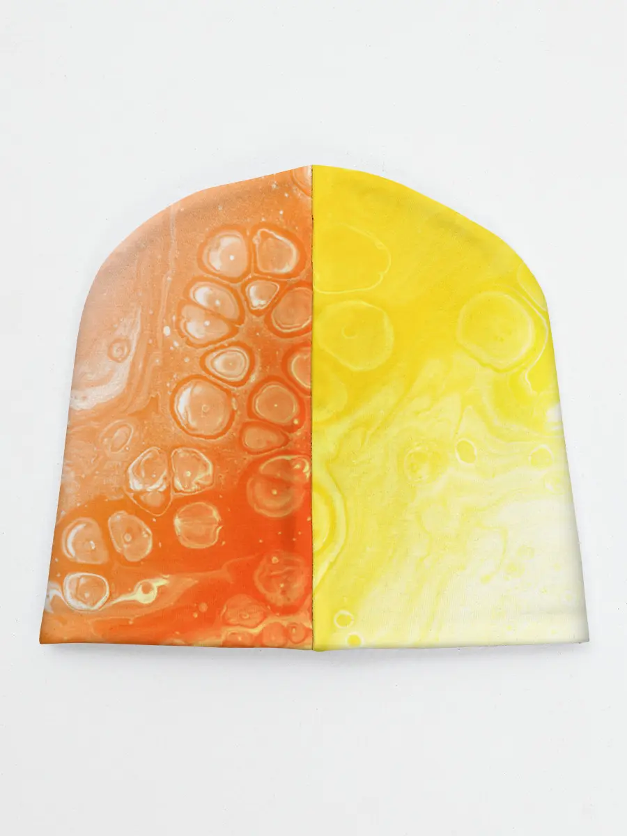 Детская шапка / Поп Ит - Кружок - Разводы