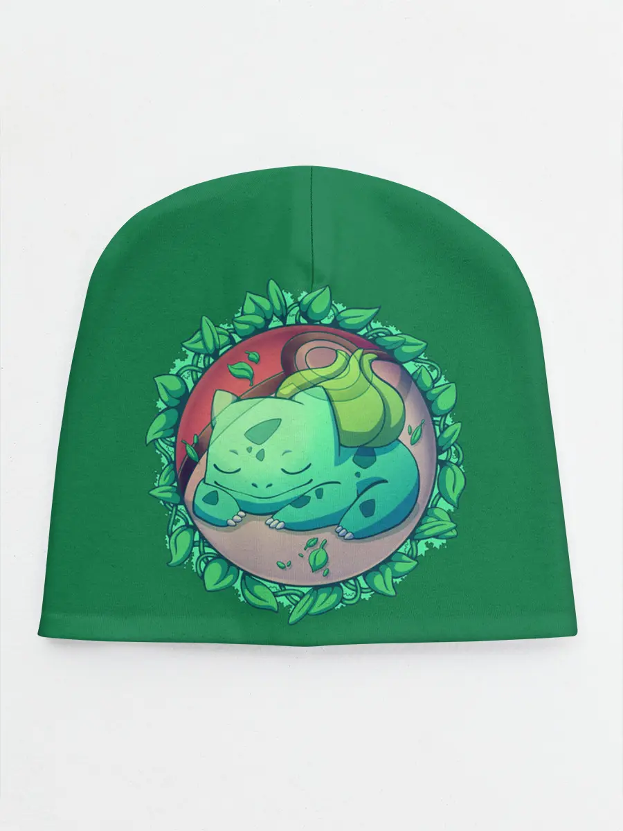 Детская шапка / Спящий Бульбазавр