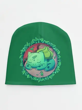 Детская шапка / Спящий Бульбазавр