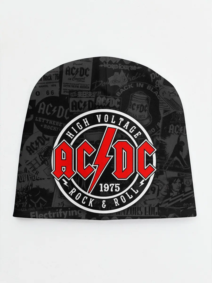 Детская шапка / AC DC HIGH VOLTAGE