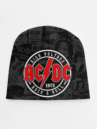 Детская шапка / AC DC HIGH VOLTAGE