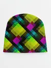 Детская шапка / Абстрактный разноцветный узор