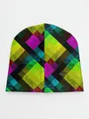 Детская шапка / Абстрактный разноцветный узор