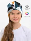 Детская шапка / Геометрический узор