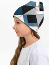 Детская шапка / Геометрический узор
