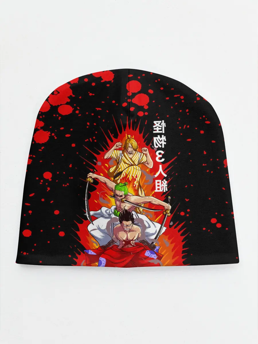 Детская шапка / Санджи, Зоро и Луффи One Piece