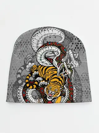 Детская шапка / Змея и Тигр|Tiger Snake Fight