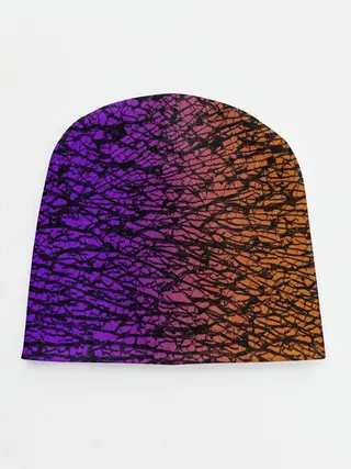 Детская шапка / Градиентный разлом 3D | 3Д