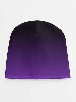 Детская шапка / Ночной градиент | Фиолетовый