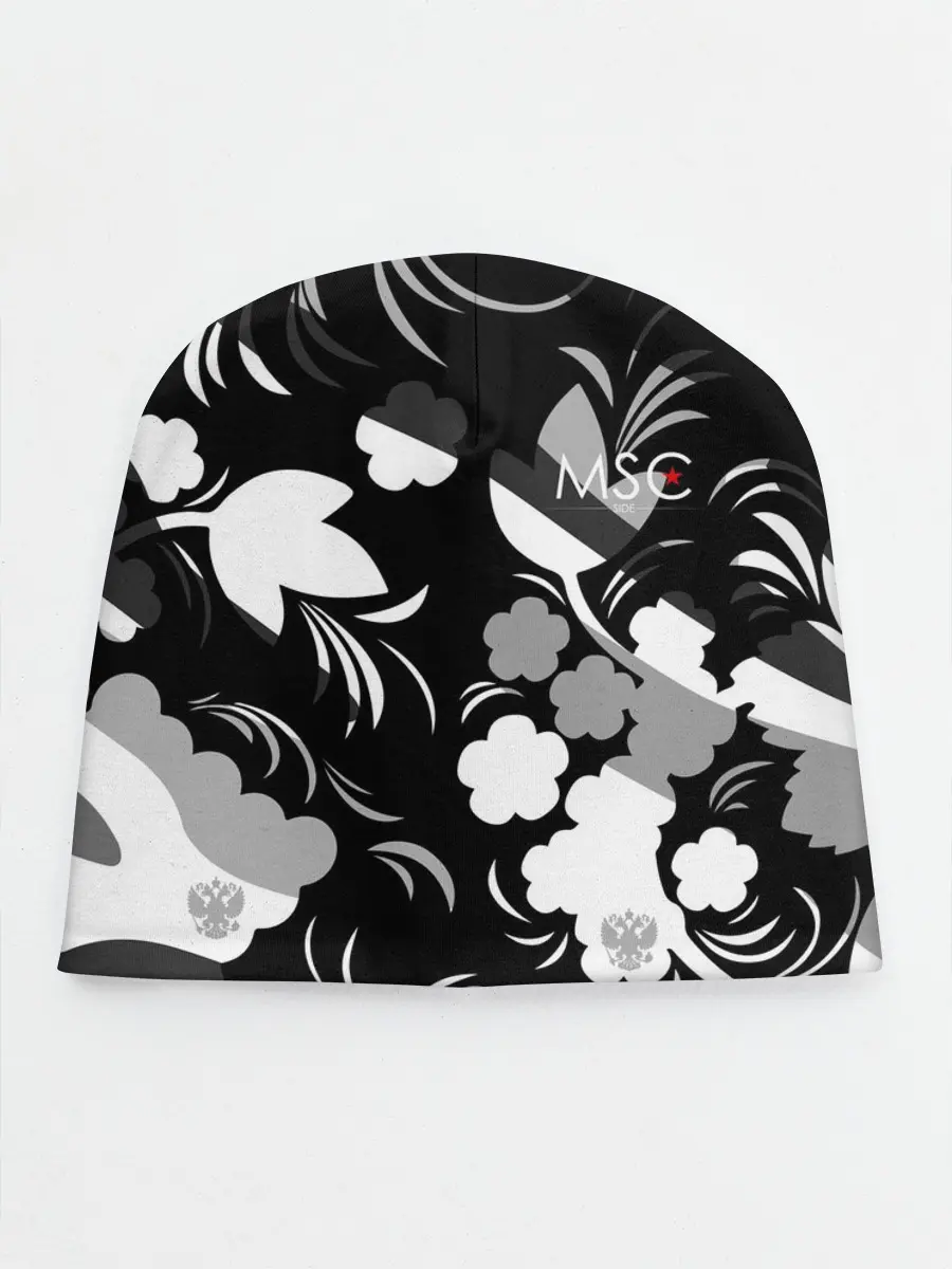 Детская шапка / Russia | Камуфляж белый