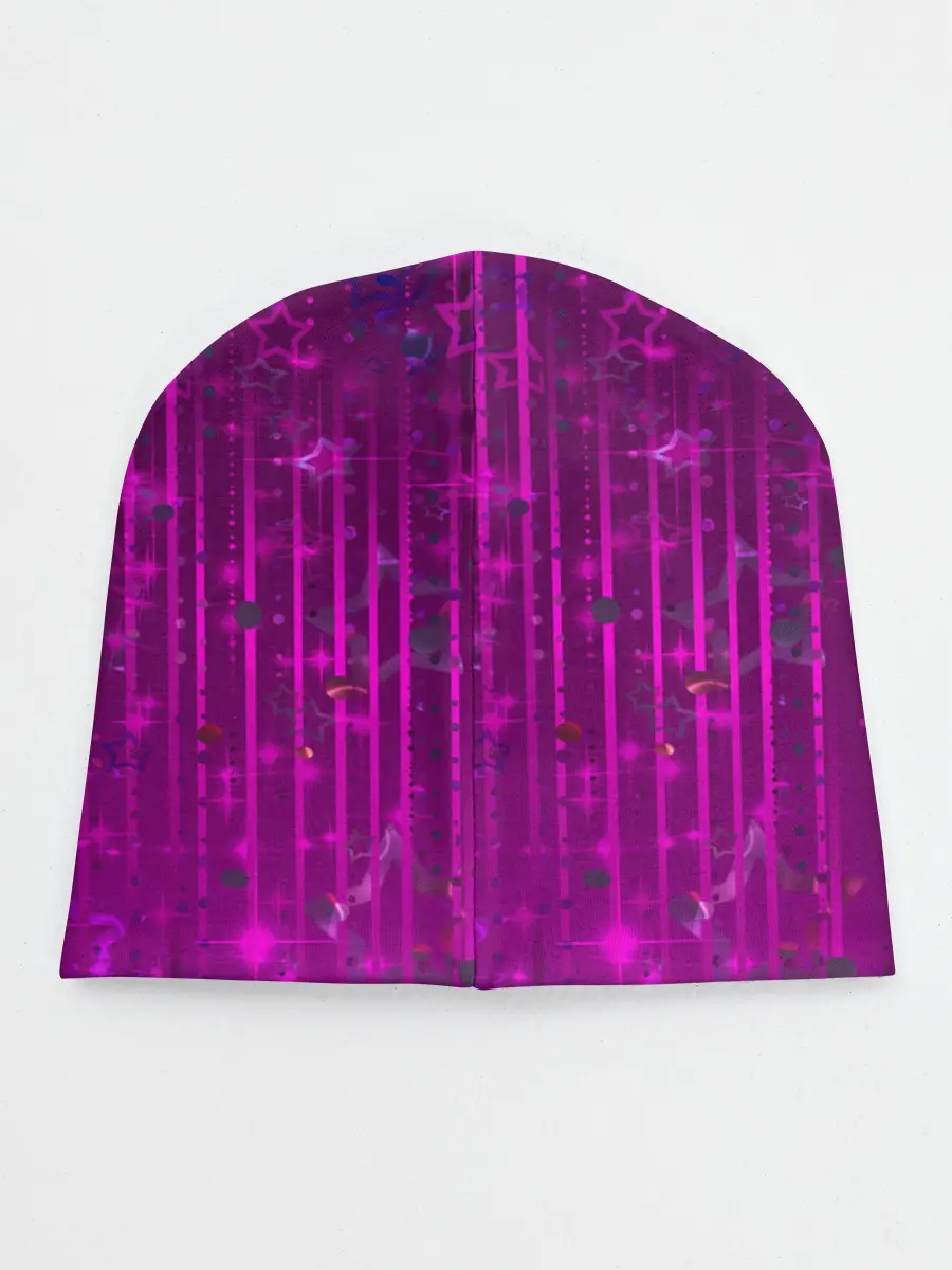 Детская шапка / Абстрактный фон фуксия