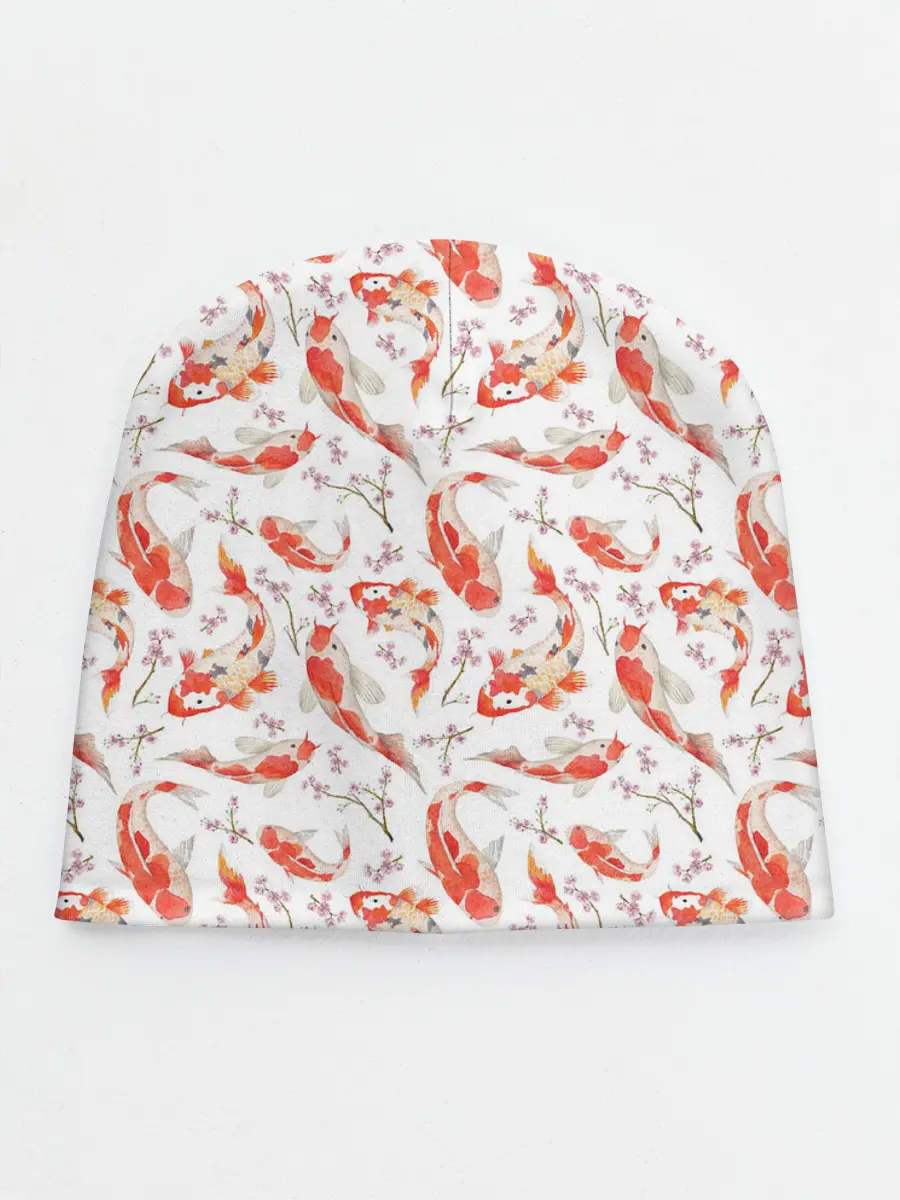 Детская шапка / Радужные карпы