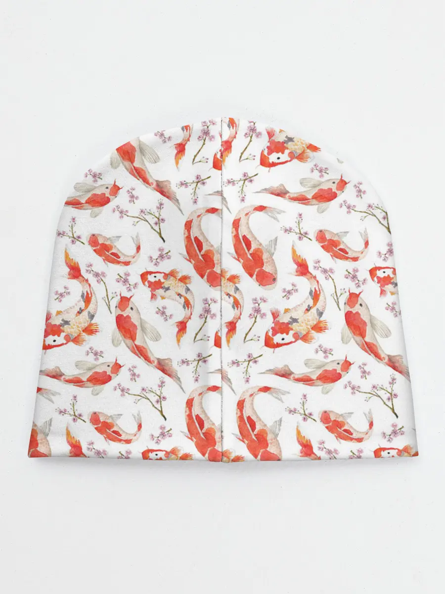 Детская шапка / Радужные карпы