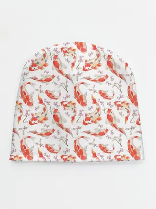 Детская шапка / Радужные карпы