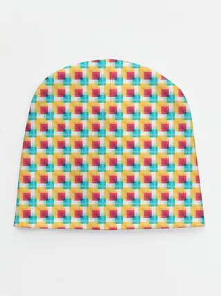 Детская шапка / Красочные кубы