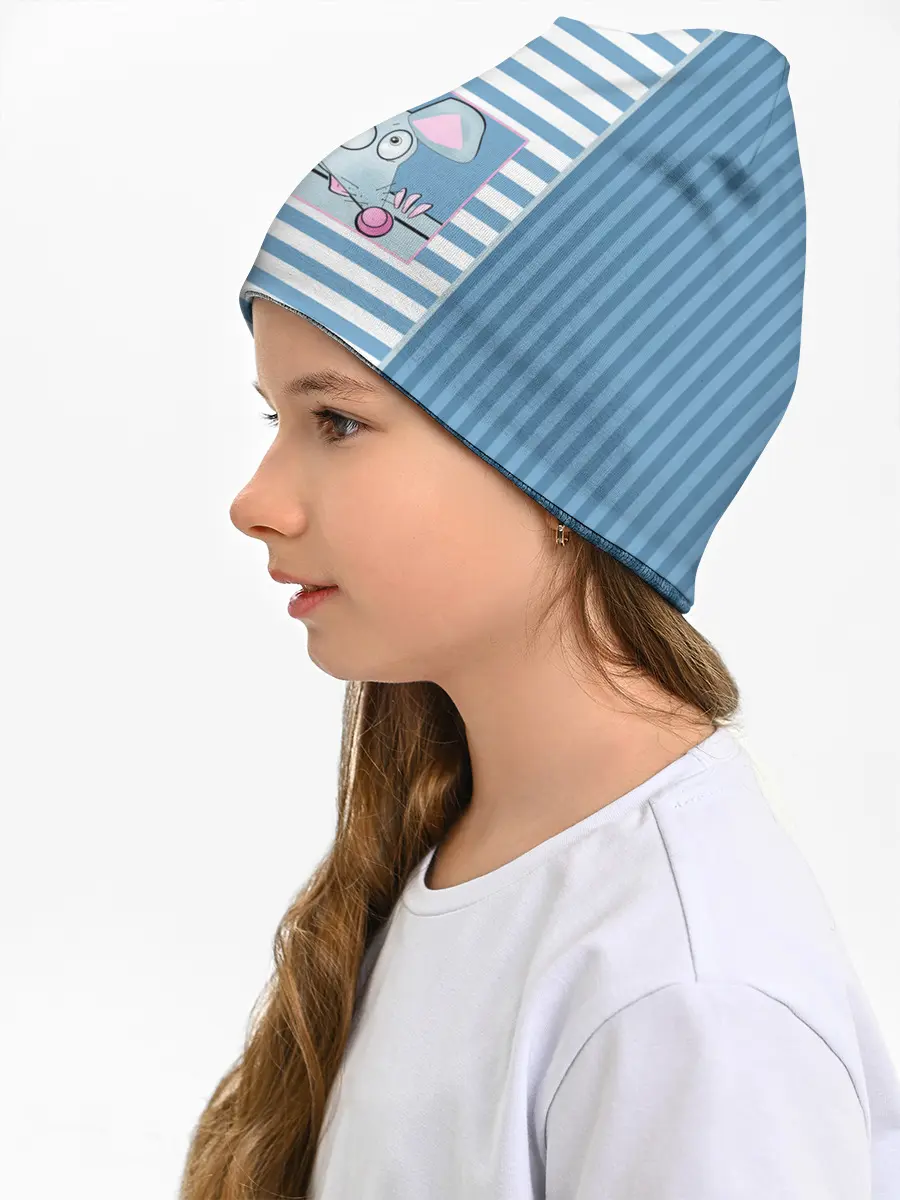 Детская шапка / Веселая Мышь