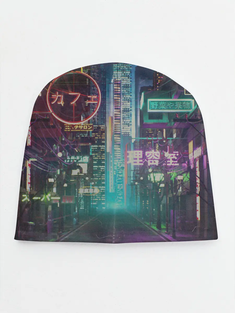 Детская шапка / Neon Tokyo