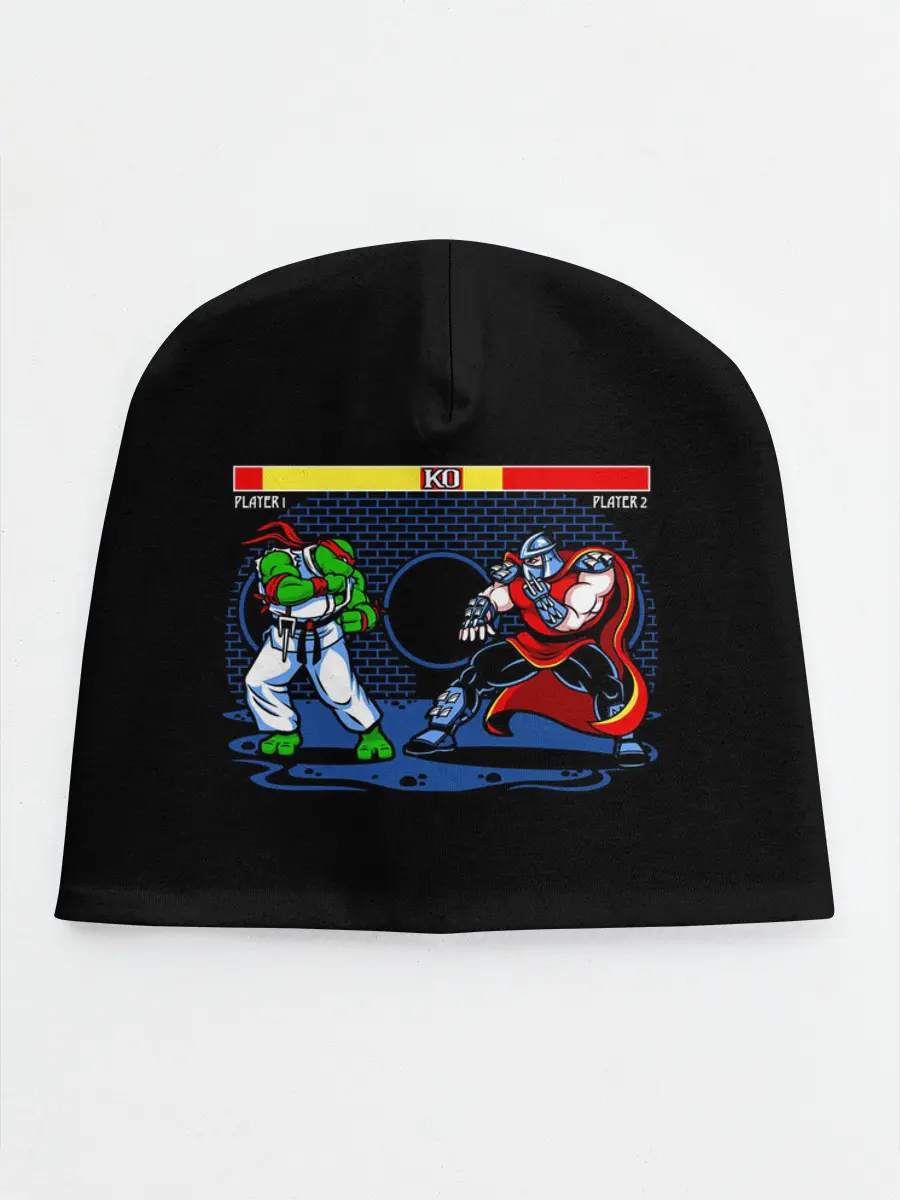 Детская шапка / Черепашки 8 бит