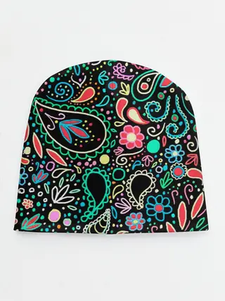 Детская шапка / Славянские узоры в новом цвете