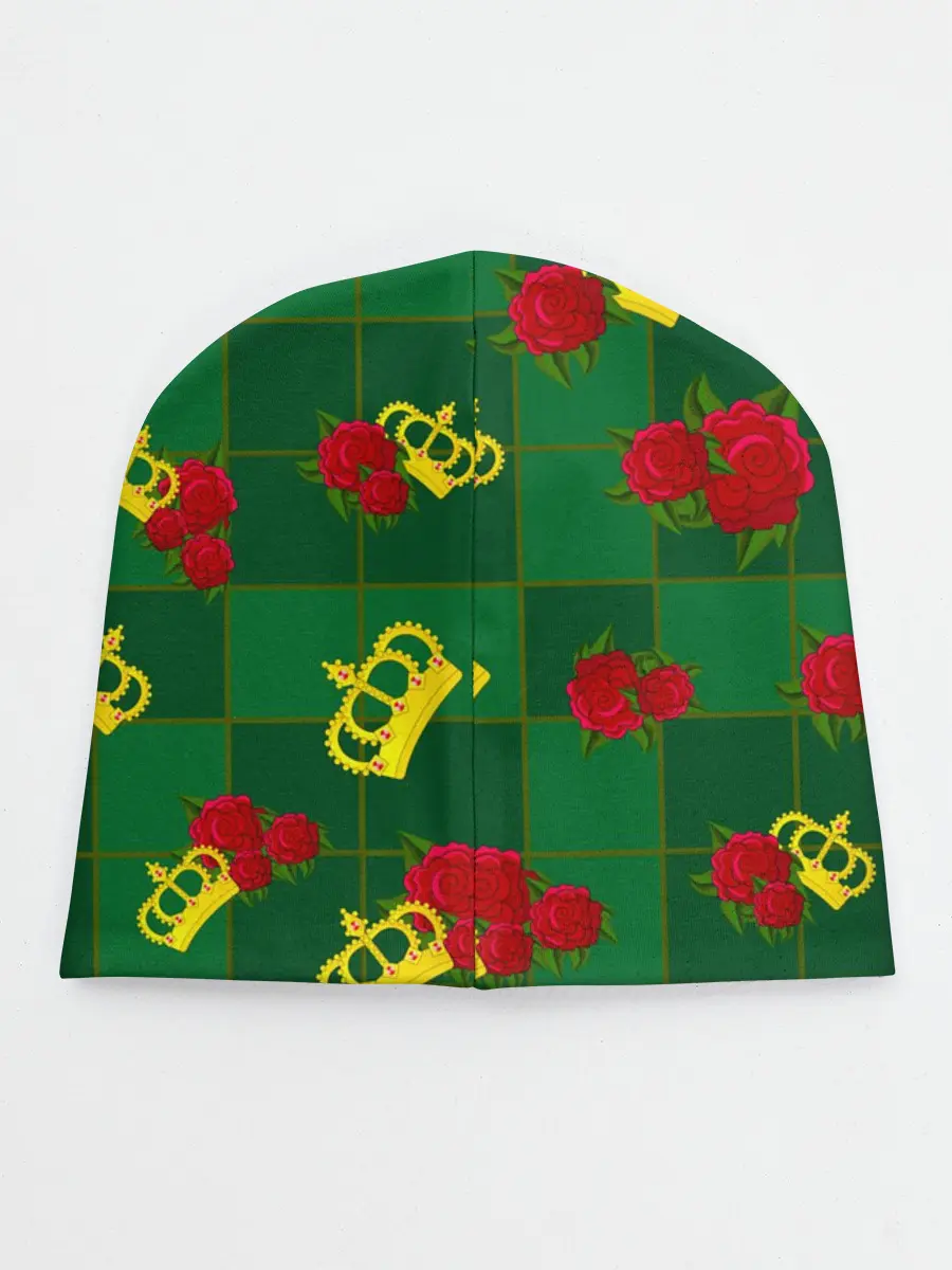 Детская шапка / Короны и розы