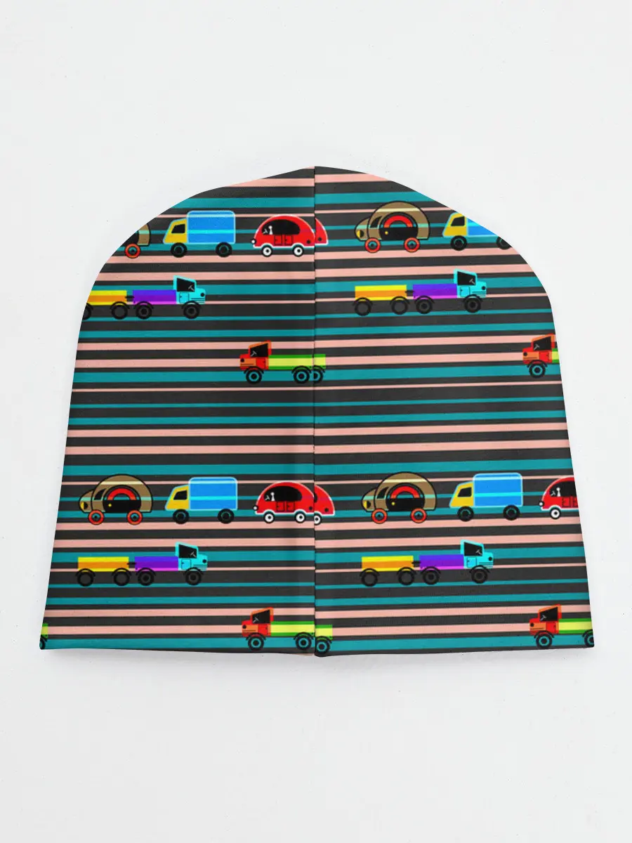 Детская шапка / Детский полосатый узор