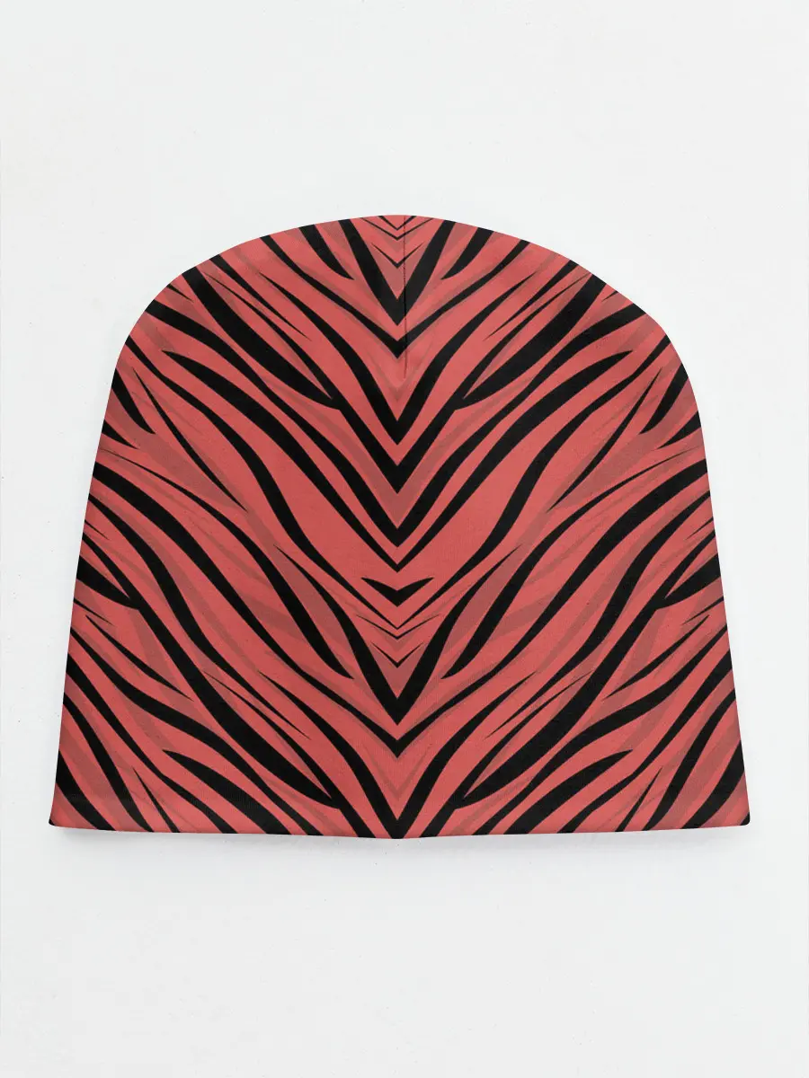 Детская шапка / Полосатый тигровый узор