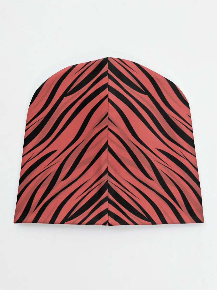 Детская шапка / Полосатый тигровый узор