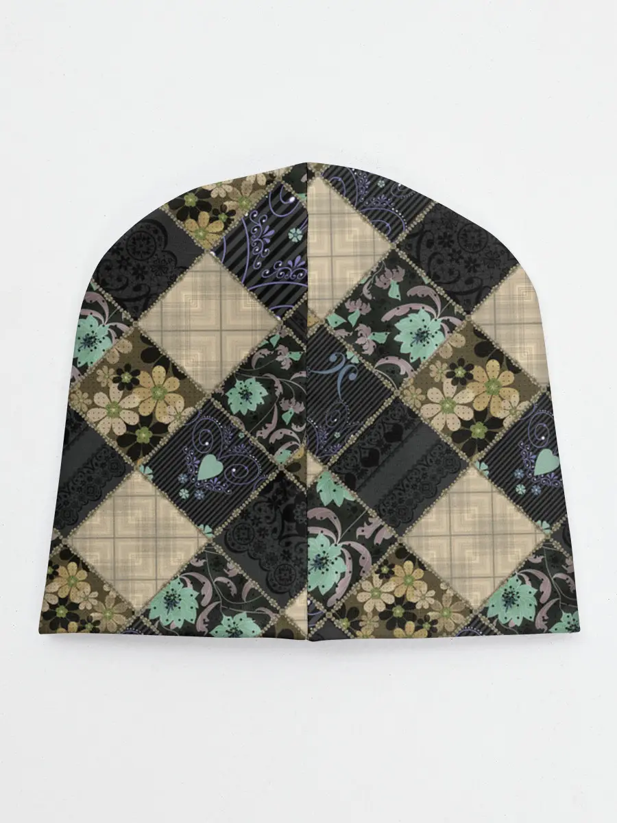 Детская шапка / Лоскутное шитье