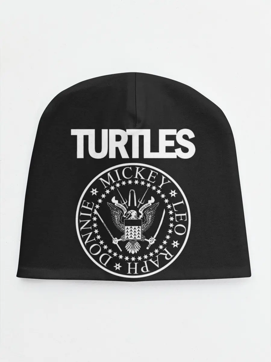 Детская шапка / Ramones x TMNT