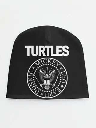 Детская шапка / Ramones x TMNT