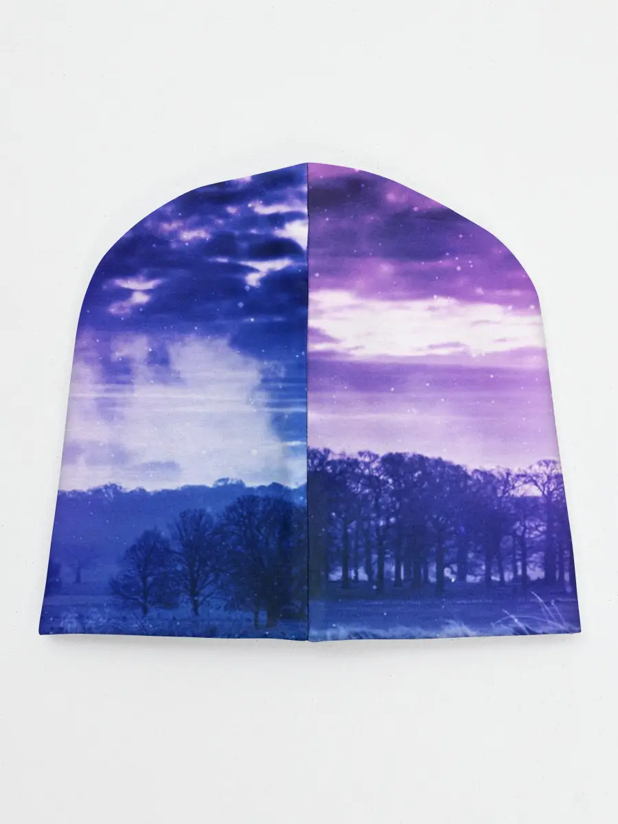 Детская шапка / ФИОЛЕТОВЫЙ РАЙ