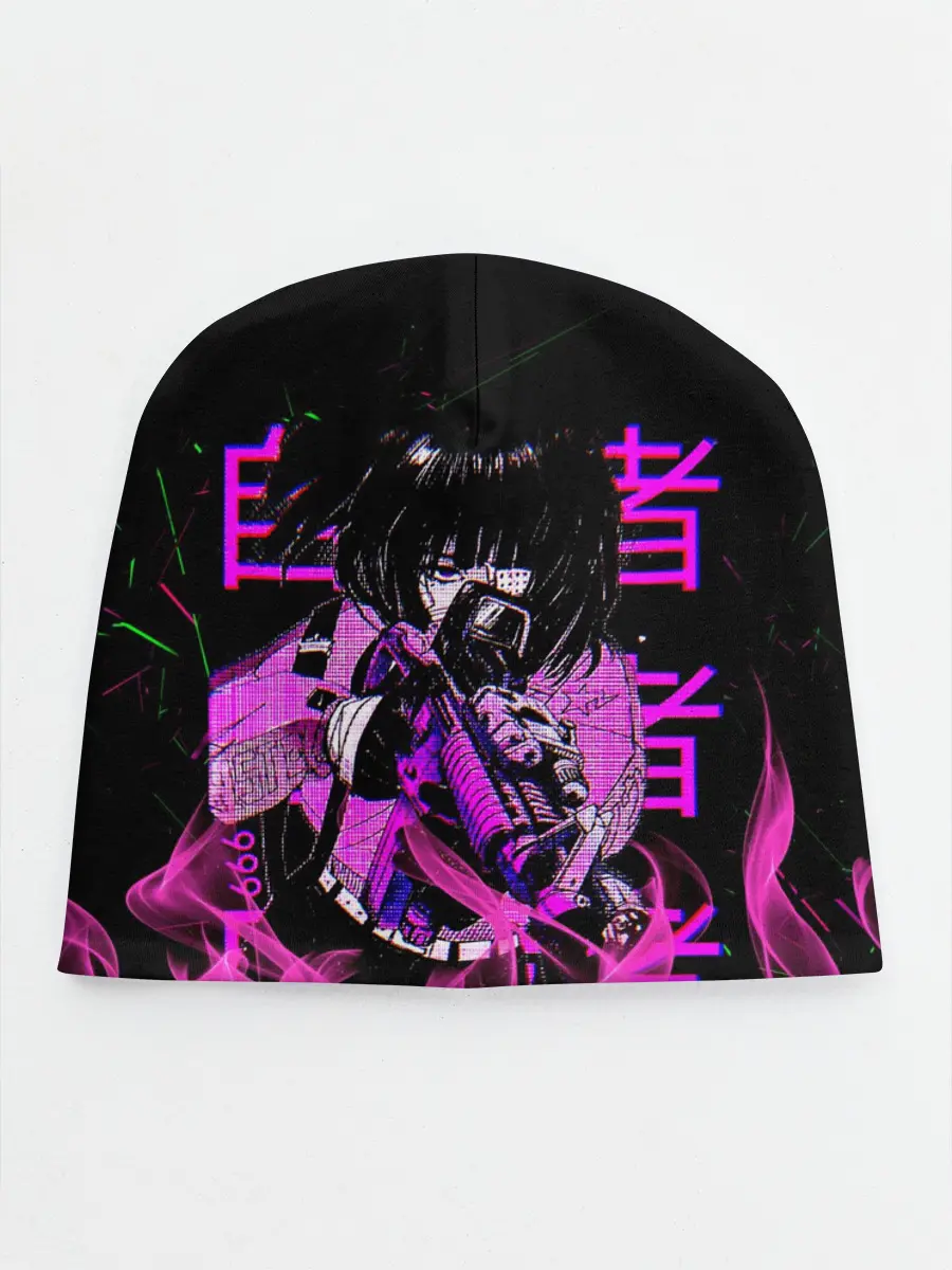 Детская шапка / Аниме Девушка Киберпанк