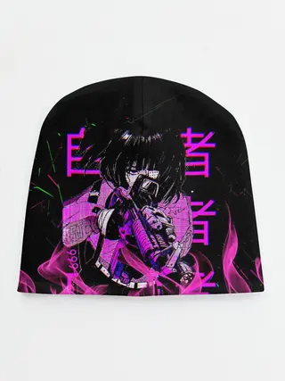 Детская шапка / Аниме Девушка Киберпанк