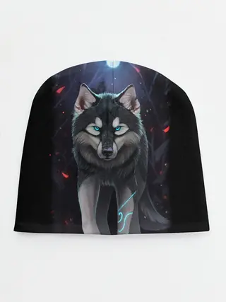 Детская шапка / КРАСИВЫЙ ВОЛК