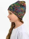 Детская шапка / Кислотные узоры психоделика