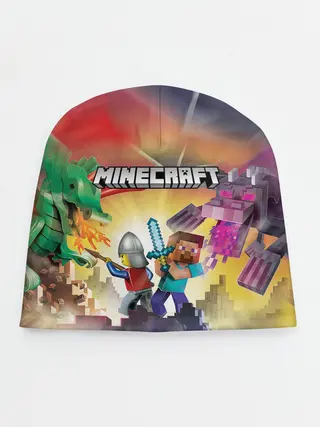 Детская шапка / MINECRAFT | МАЙНКРАФТ