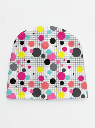 Детская шапка / Горох разноцветный.