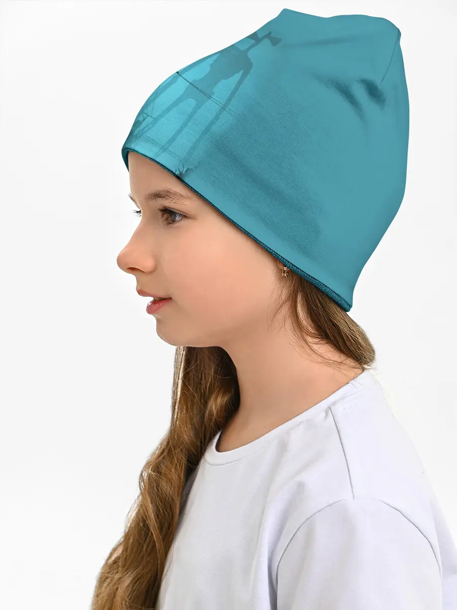 Детская шапка / СИРЕНОГОЛОВЫЙ И ДЕВОЧКА