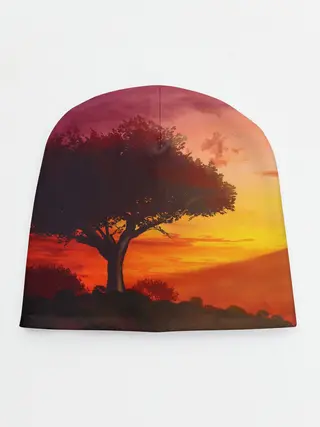 Детская шапка / СОЛНЦЕ НАД АФРИКОЙ